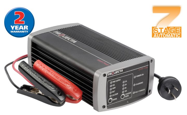 Automatic 12V 10A 7 Stage Battery Charger